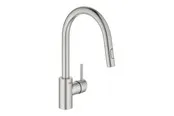 Grohe Concetto Kitchen faucet with pull-out Supersteel