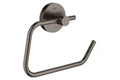 Grohe Essentials, WC-Papierhalter, hard graphite gebürstet