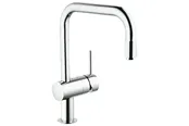 Grohe Minta Kitchen faucet with pull-out U-spout Chrome *DEMO*