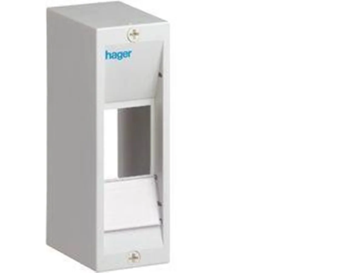 Hager Enclosure ip30 2m 1 row