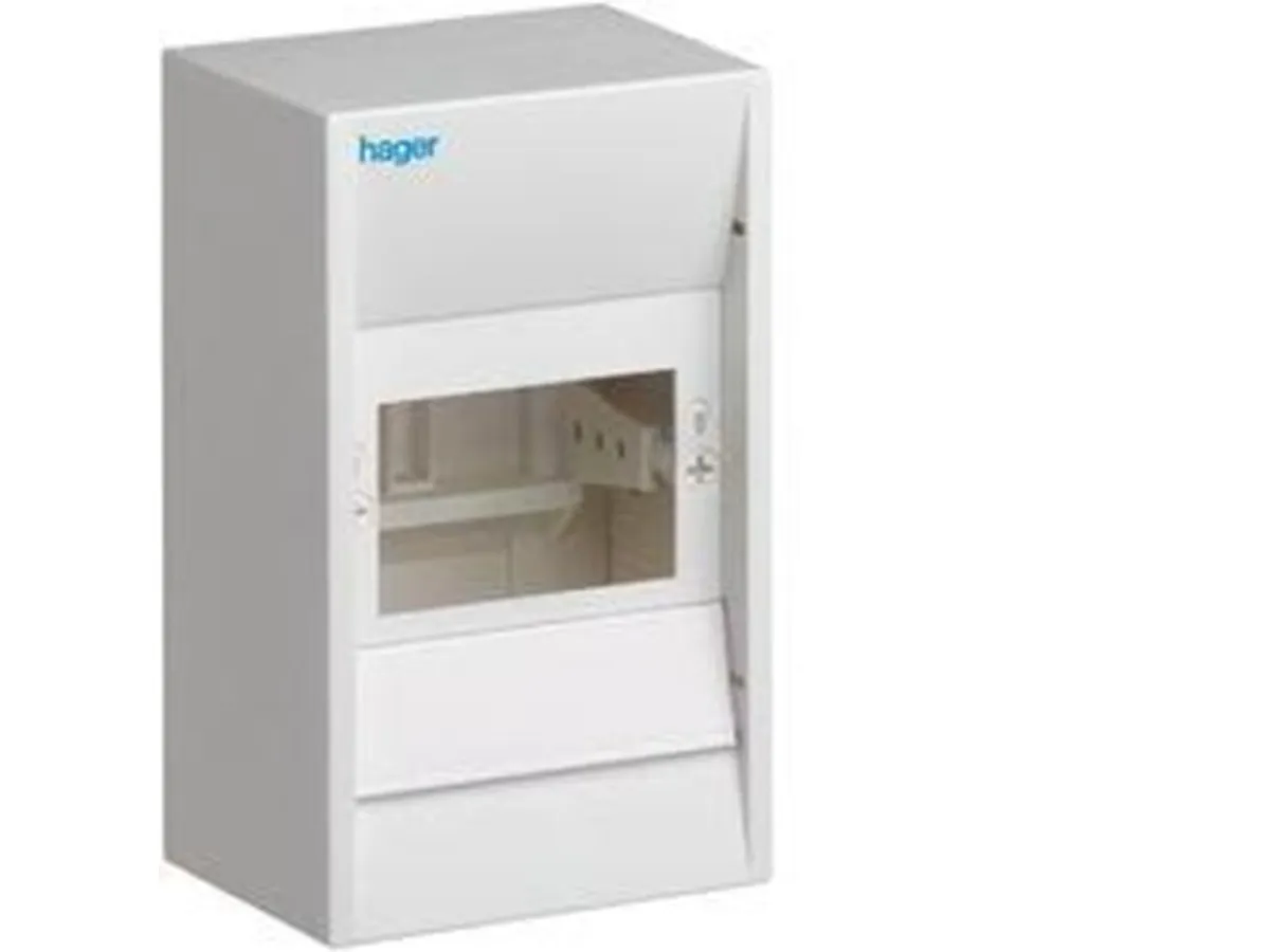 Hager Enclosure ip30 4m 1 row