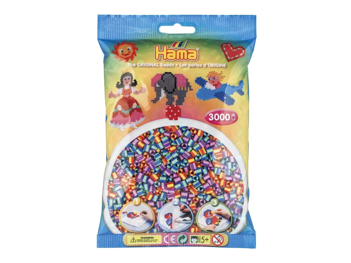 Hama Beads mix - Zebra 3000 pcs