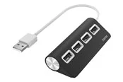 Hama hub - 4 ports USB-Hubs - 4 - Weiß