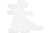Hama Ironing Beads Pegboard-Crocodile