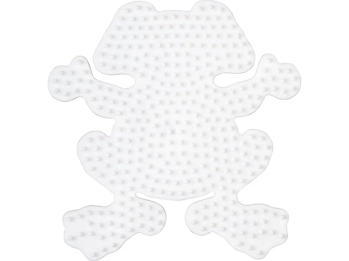 Hama Ironing Beads Pegboard-Frog