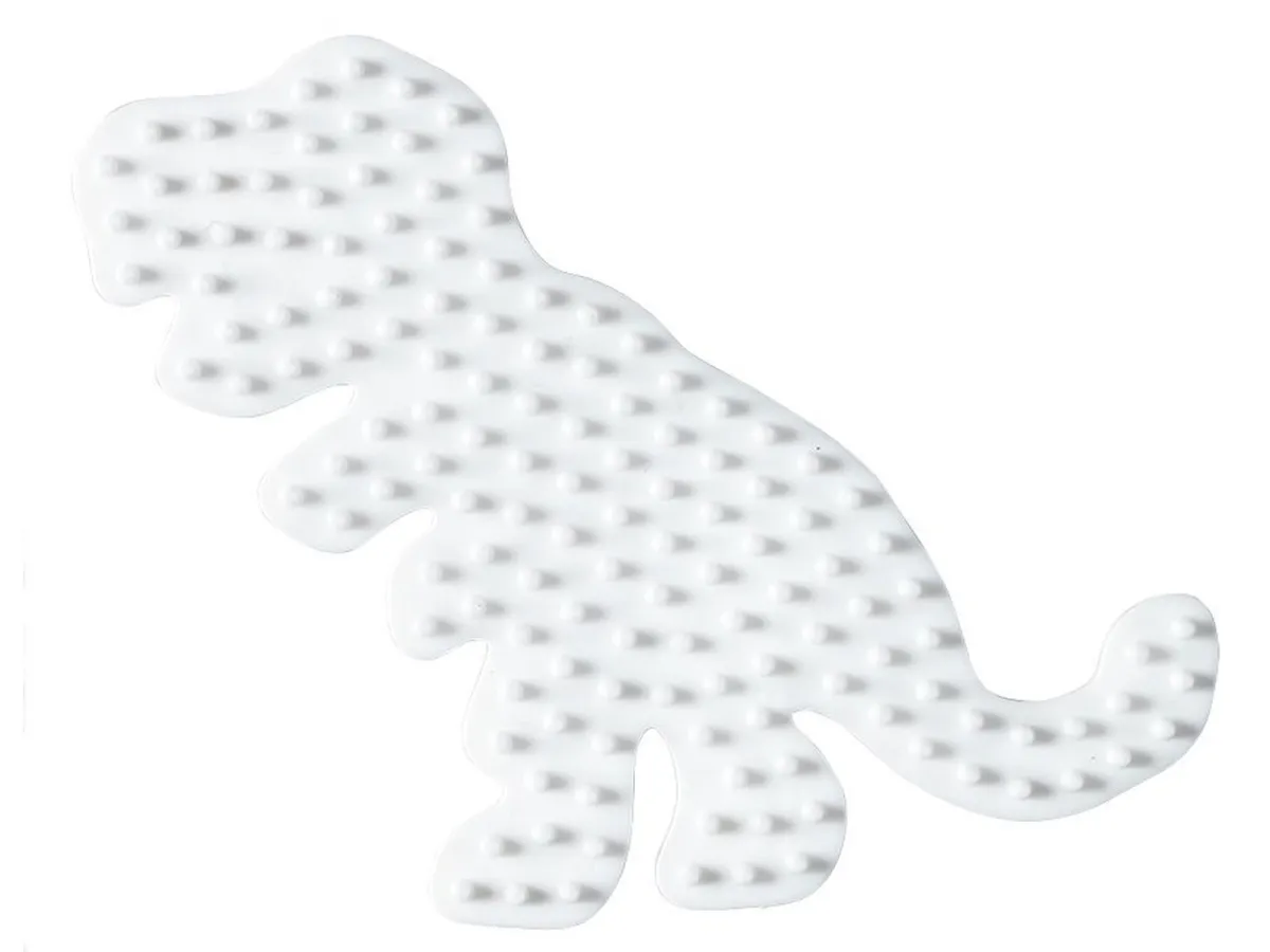 Hama Ironing Beads Plate - Dino