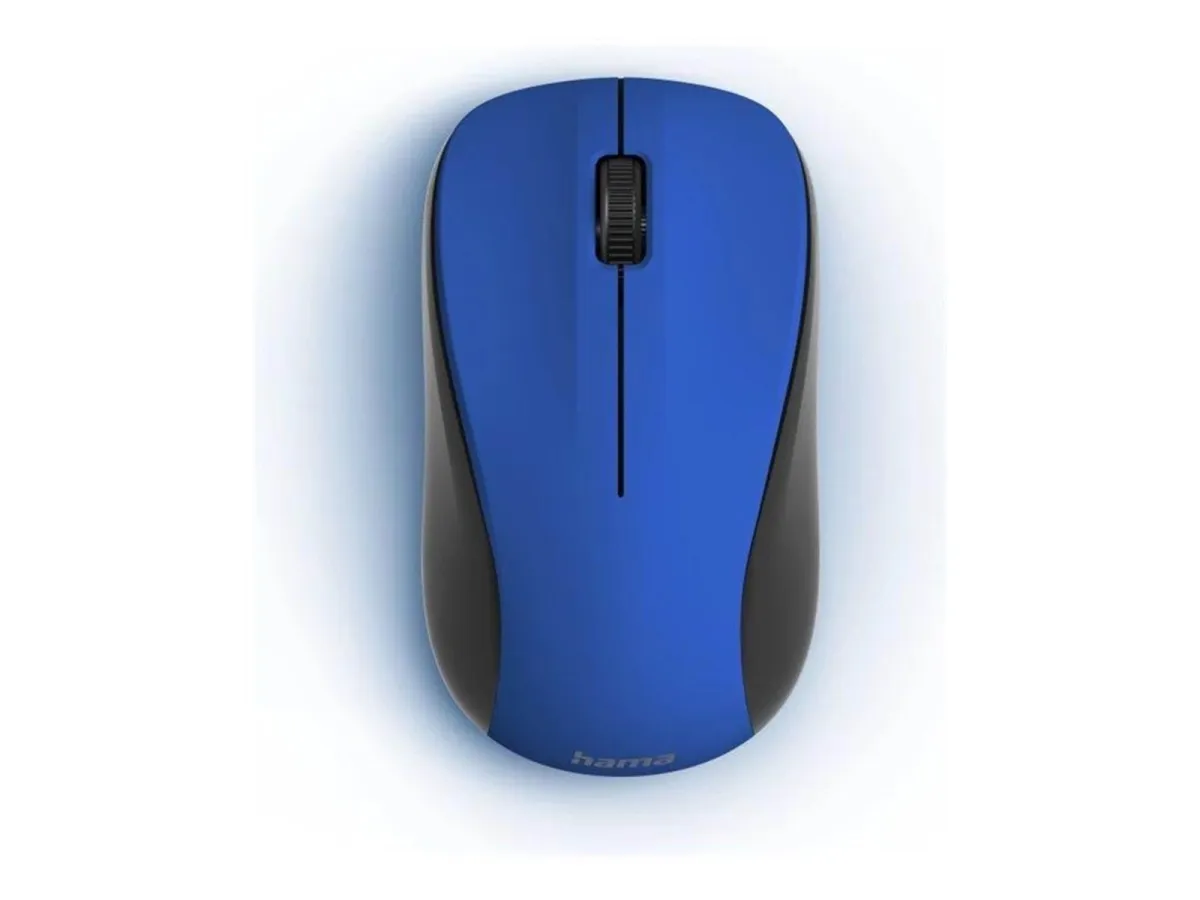 Hama MW-300 V2 mouse - Maus (Blau)