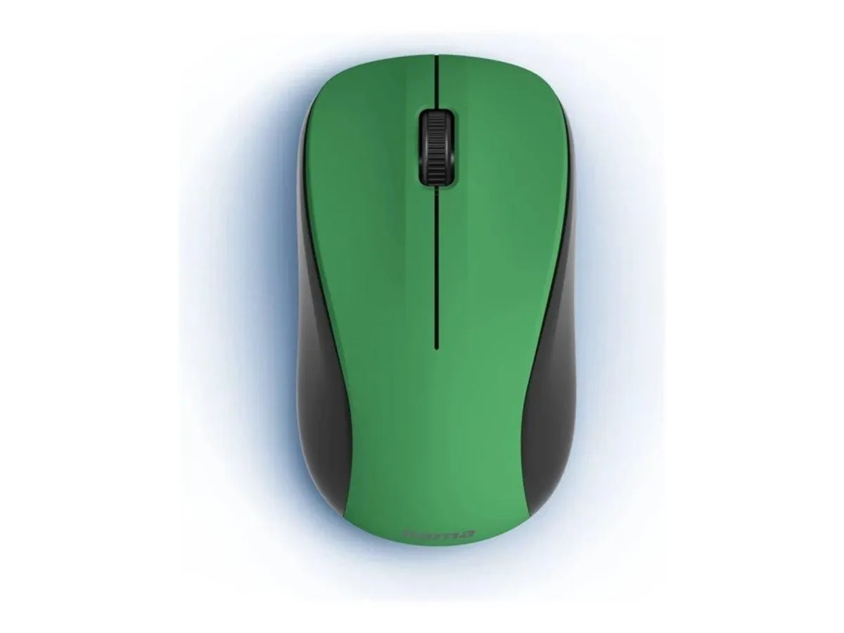 Hama MW-300 V2 mouse - Maus (Grün)