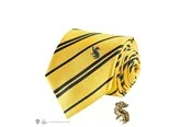 Harry Potter - Hufflepuff - Deluxe Tie with metal