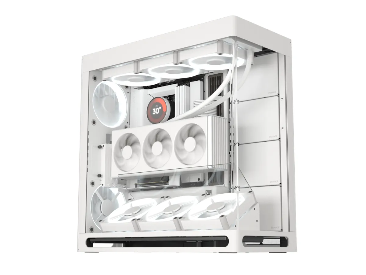 Havn HS 420 VGPU White - Gehäuse - Miditower - Weiß