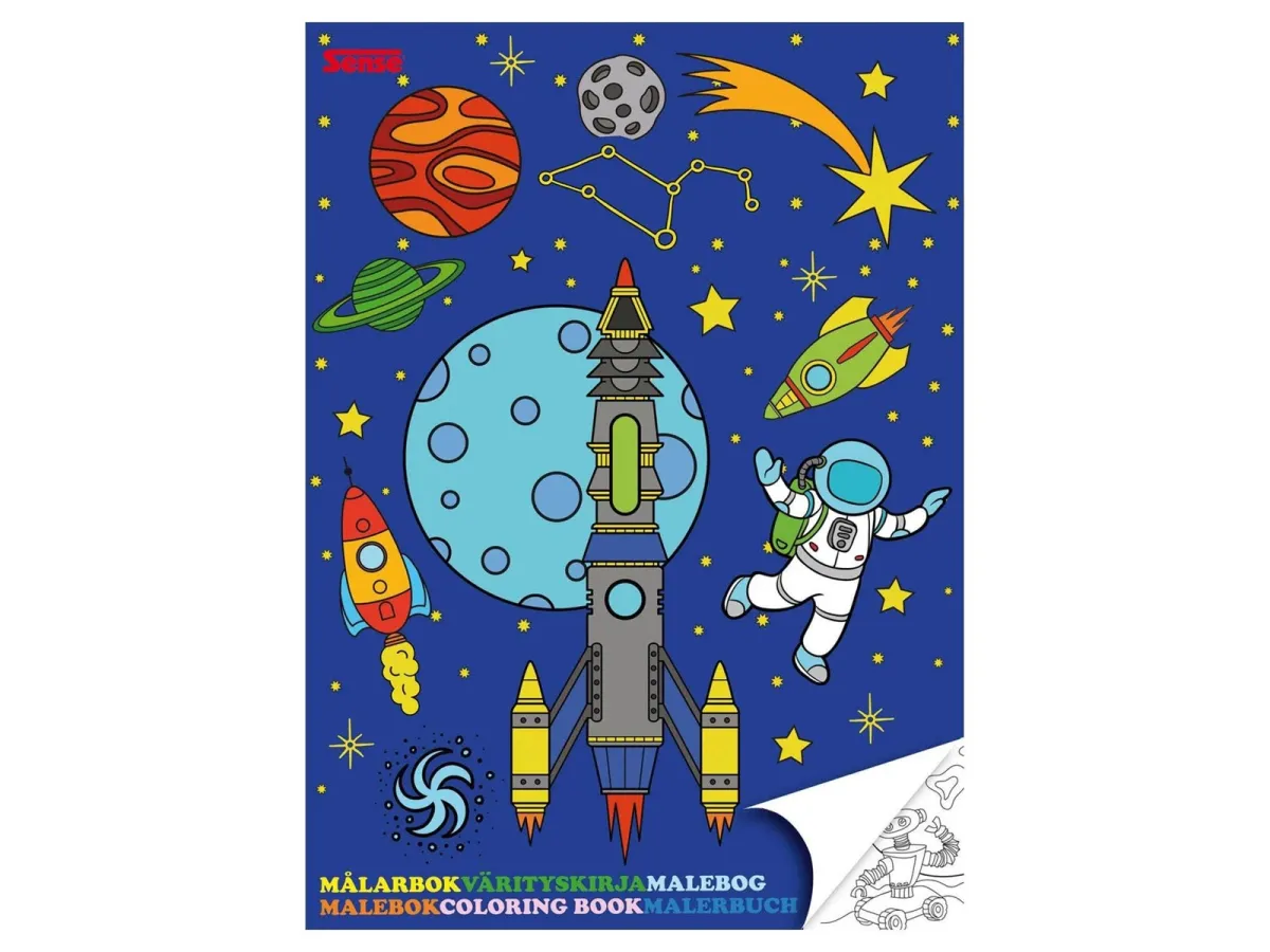 Haza Witbaard Coloring book Space