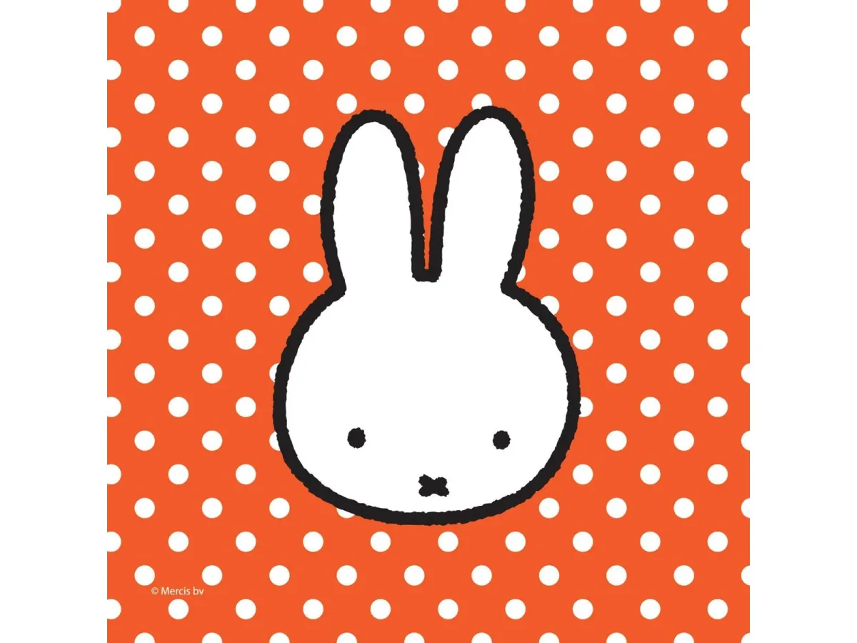 Haza Witbaard Miffy Napkins 20 pcs.