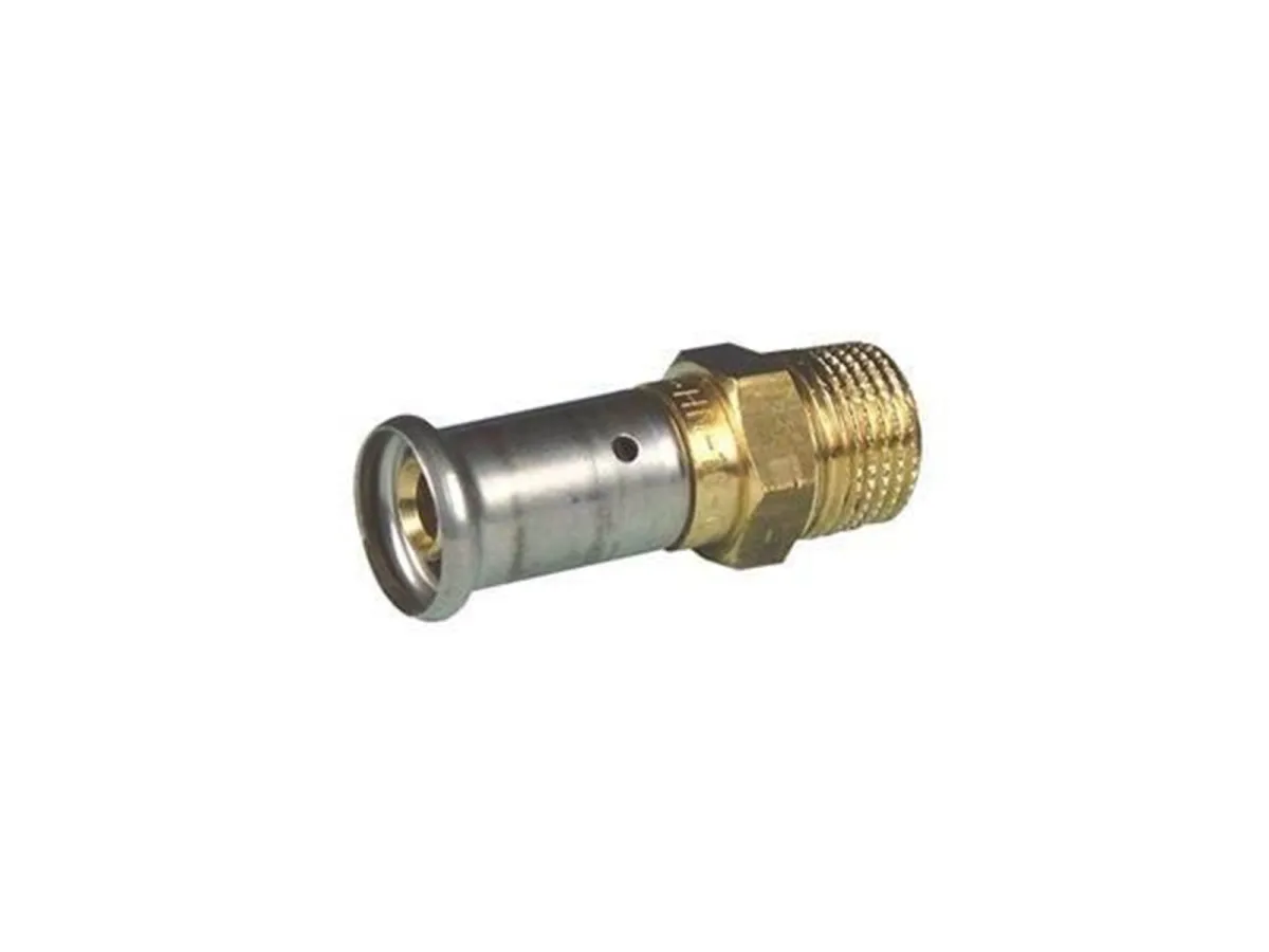 Henco straight male adapter 20 mm x 34 cusi