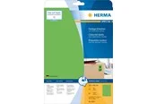 HERMA Coloured labels A4 105 x 148 mm green removable