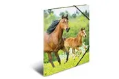 HERMA Elasticated folder A4 PP Horses