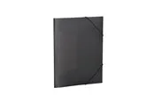 HERMA Elasticated folder A4 PP translucent black