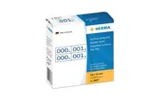 HERMA Nummernetiketten 0-999, doppelt, blau/schwarz, selbstklebend 10 x 22 mm