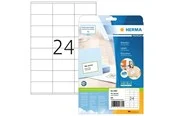 HERMA PREMIUM Etiketten A4, 70 x 36 mm, weiß, permanent haftend