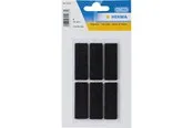 HERMA Protectiv feltpads black 15 x 45 mm