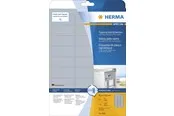 HERMA Rating plate labels silver A4 63.5 x 29.6 mm extremely strong adhesion weatherproof tearproof