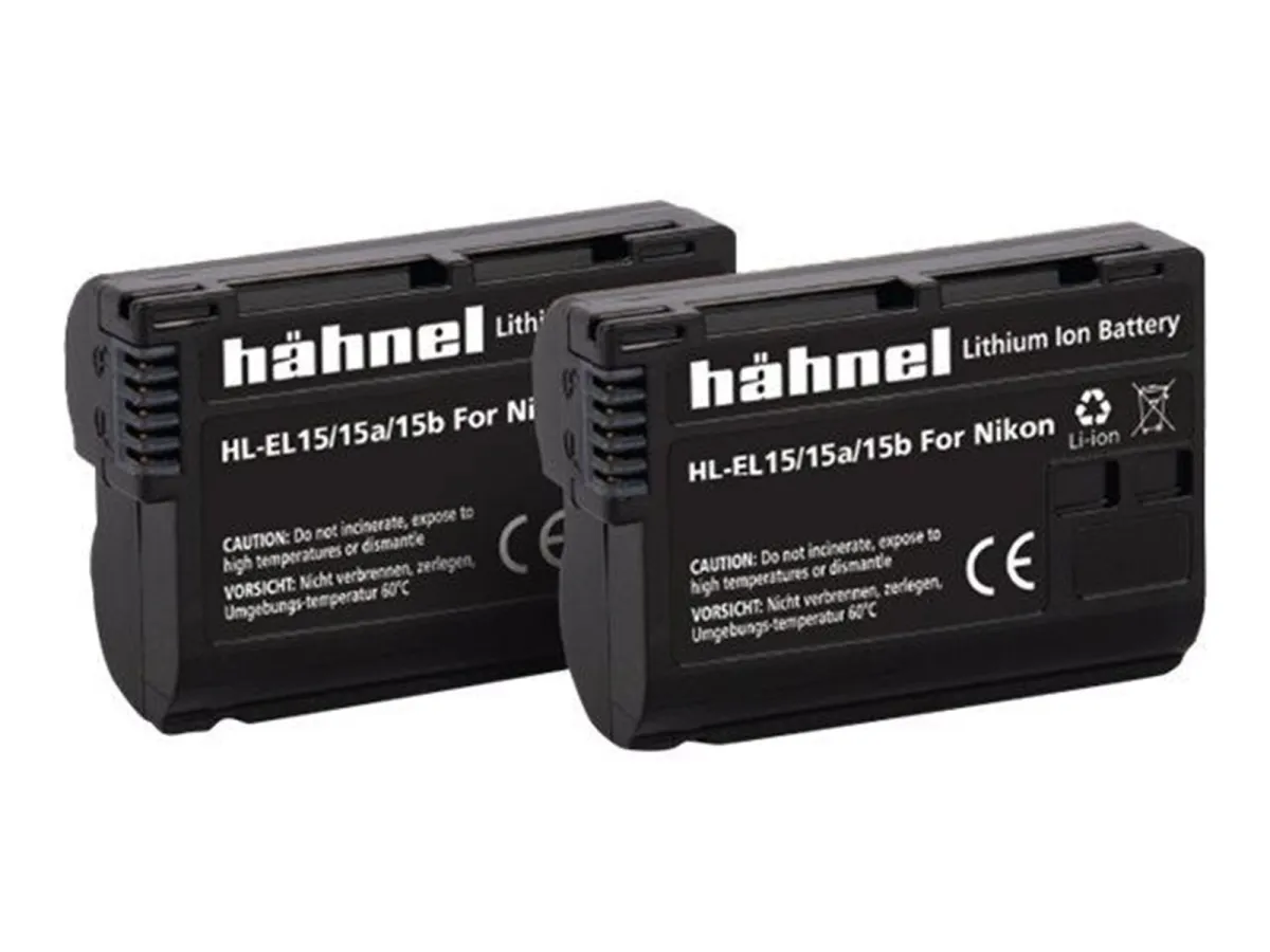 Hähnel HL-EL15/15A/15B Twin Pack