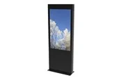 HI-ND Single Totem Exclusive stand - portrait - for flat panel - black 65"