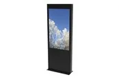 HI-ND Single Totem Exclusive stand - portrait - for flat panel - black 75"