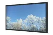 HI-ND Wall Casing EASY mounting kit - landscape - for LCD display - black RAL 9005 55" 200 x 200 mm