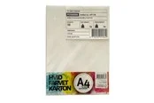 Hobby Mate Cardboard A4 220g. 10 sheets WHITE