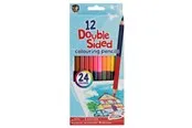 Hobby Mate Crayons 12 pcs. double = 24 colors