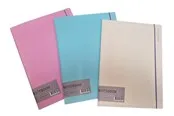 Hobby Mate Notebook B5 linen. With elastic band and pocket.