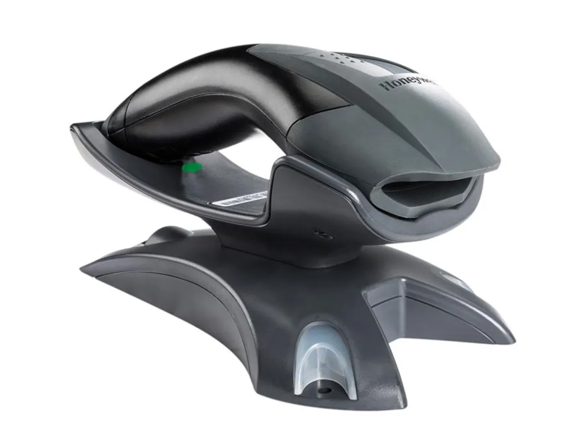 Honeywell Voyager 1202g - 1D Wireless Barcode Scanner (includes USB Cable and Cradle)