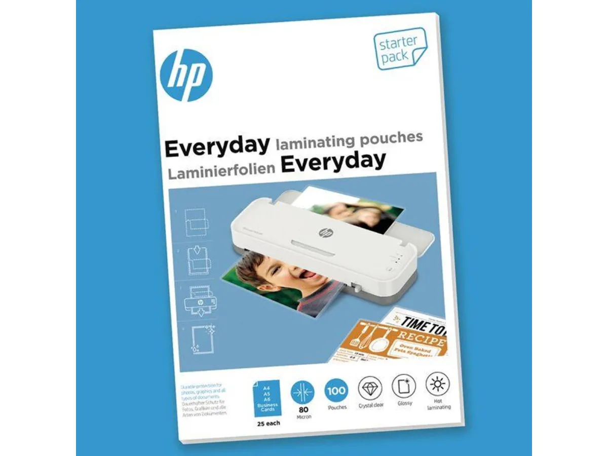 HP 9158 laminator pouch