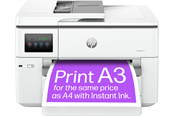 HP Officejet Pro 9730e Wide Format A3 All in One Multifunktion - Farbe - Tinte