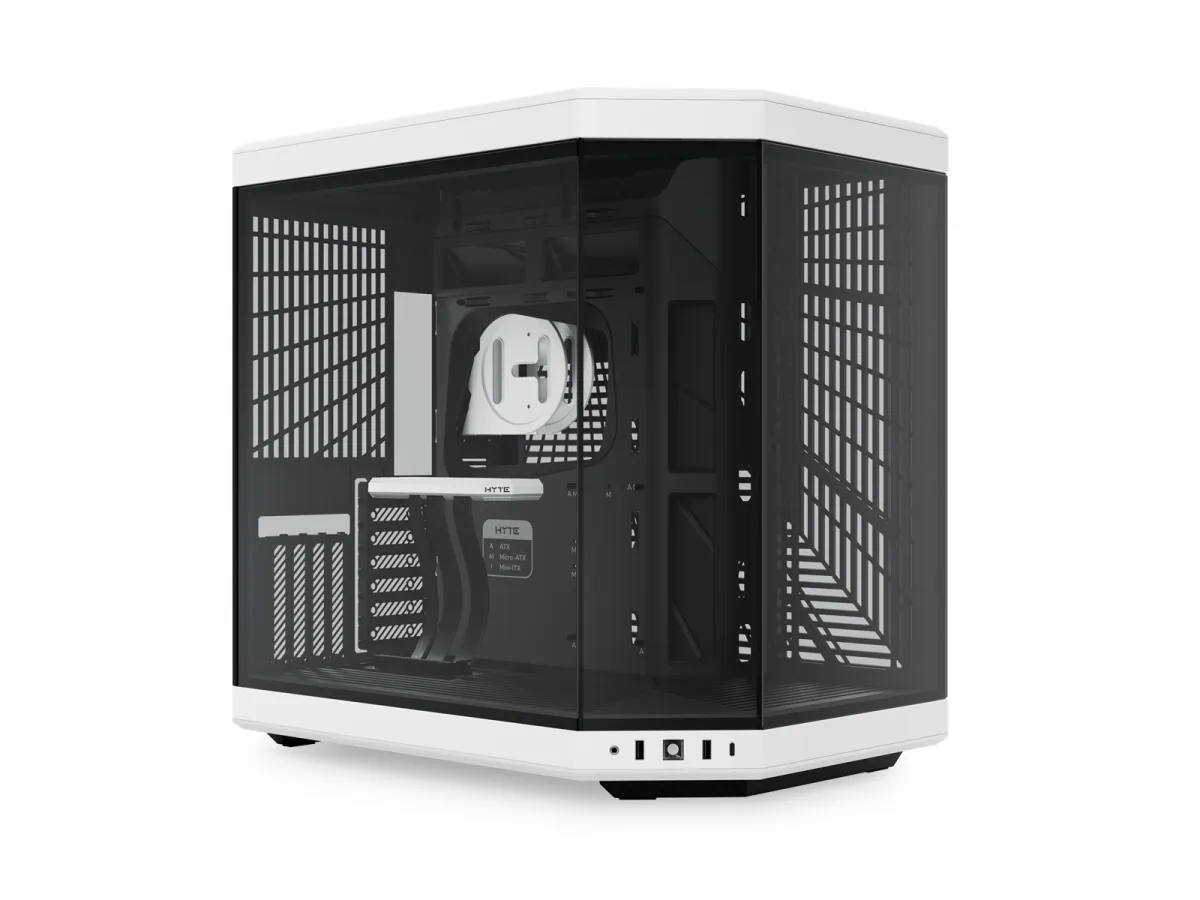 HYTE Y70 White - Gehäuse - Miditower - Weiß