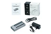 I-Tec USB 3.0 Charging HUB 7-Port - 36W - USB 3.0 USB-Hubs - 7 - Grau