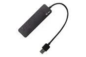 I-Tec USB 3.0 Metal HUB 4 Port with individual On/Off Switches USB-Hubs - USB 3.2 - 4 - Schwarz