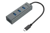 I-Tec USB-C 3.1 Metal HUB - 4-Port USB 3.0 - Bus powered - Overcurrent protection USB-Hubs - USB 3.2 - 4 - Grau