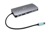 I-Tec USB-C Metal Nano Dock HDMI/VGA with LAN + Power Delivery 100 W