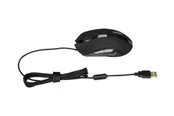 iBOX Aurora A-1 Optical Wired USB Mouse Gaming - Maus (Schwarz)