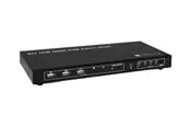 IC INTRACOM techly 4x1 USB HDMI KVM Switch 4Kx2K