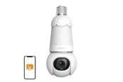 IMOU 2-in-1 Bulb and 360° Outdoor Camera WiFi Bulb Cam 5MP