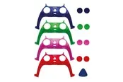 iMP TECH Controller Styling Kits - Faceplate and Thumb Grips x 4(White box) - Sony PlayStation 5