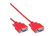 InLine - null modem cable - DB-9 to DB-9 - 3 m