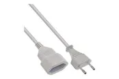 InLine - power extension cable - Europlug to Europlug - 2 m