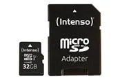 Intenso - flash memory card - 32 GB - microSDHC UHS-I