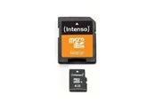 Intenso Mikro SD Card w/ Adapter - 4GB