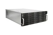 Inter-Tech IPC 4U-4724 - Gehäuse - Server (Rack) - Schwarz