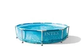 Intex Beachside Metal Frame Pool mit Filterpumpe - 4.485 L