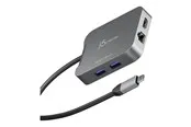 j5create 5-in-1 USB-C Travel Adapter (with Ethernet and 140W PD)
